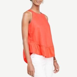Ann Taylor Women's Size M petite Blouse Top Sleeve